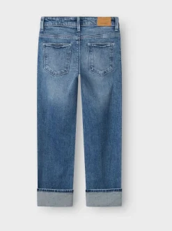 Name It Straight Leg Fold Up Jeans