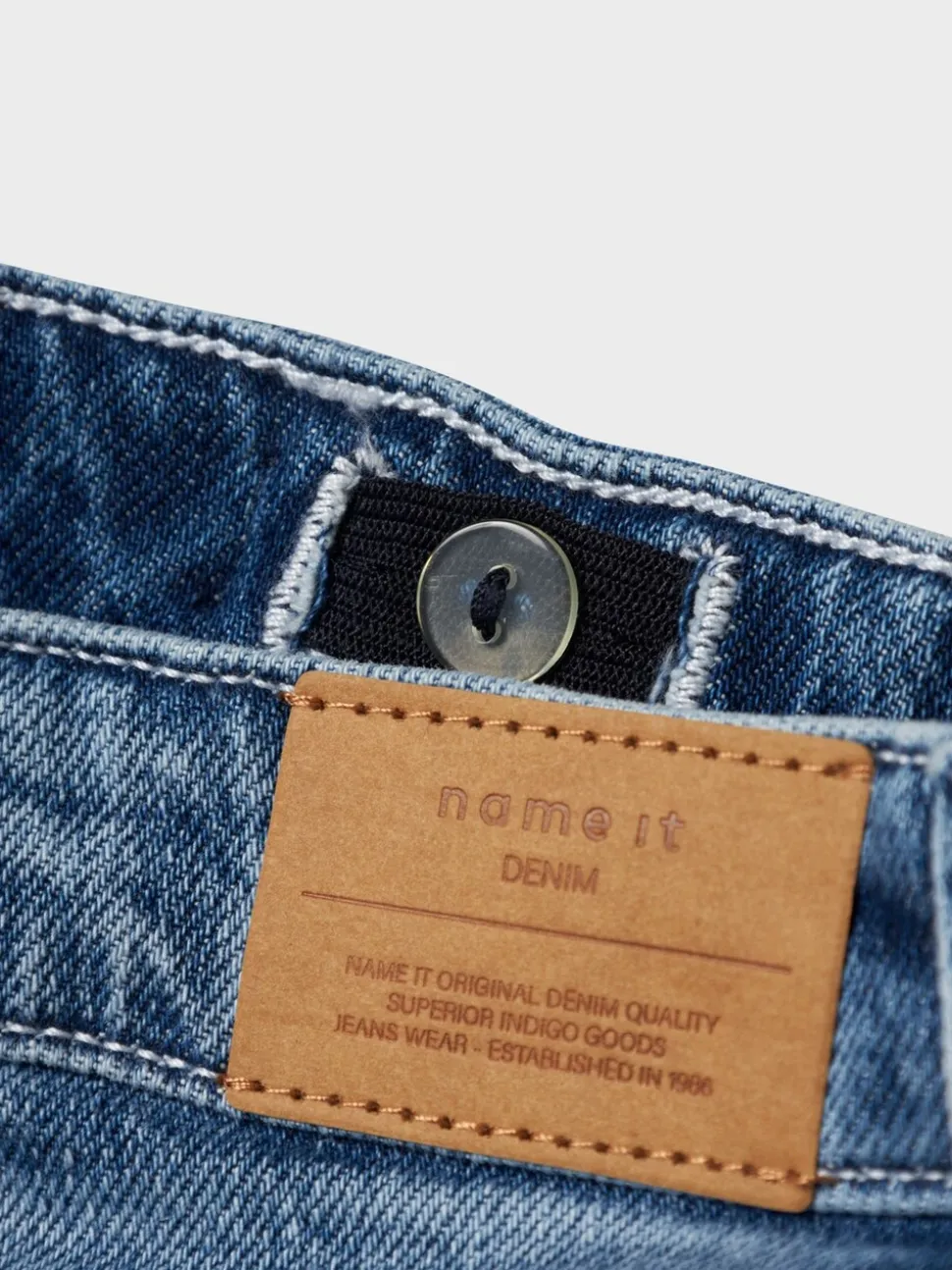 Name It Straight Leg Fold Up Jeans