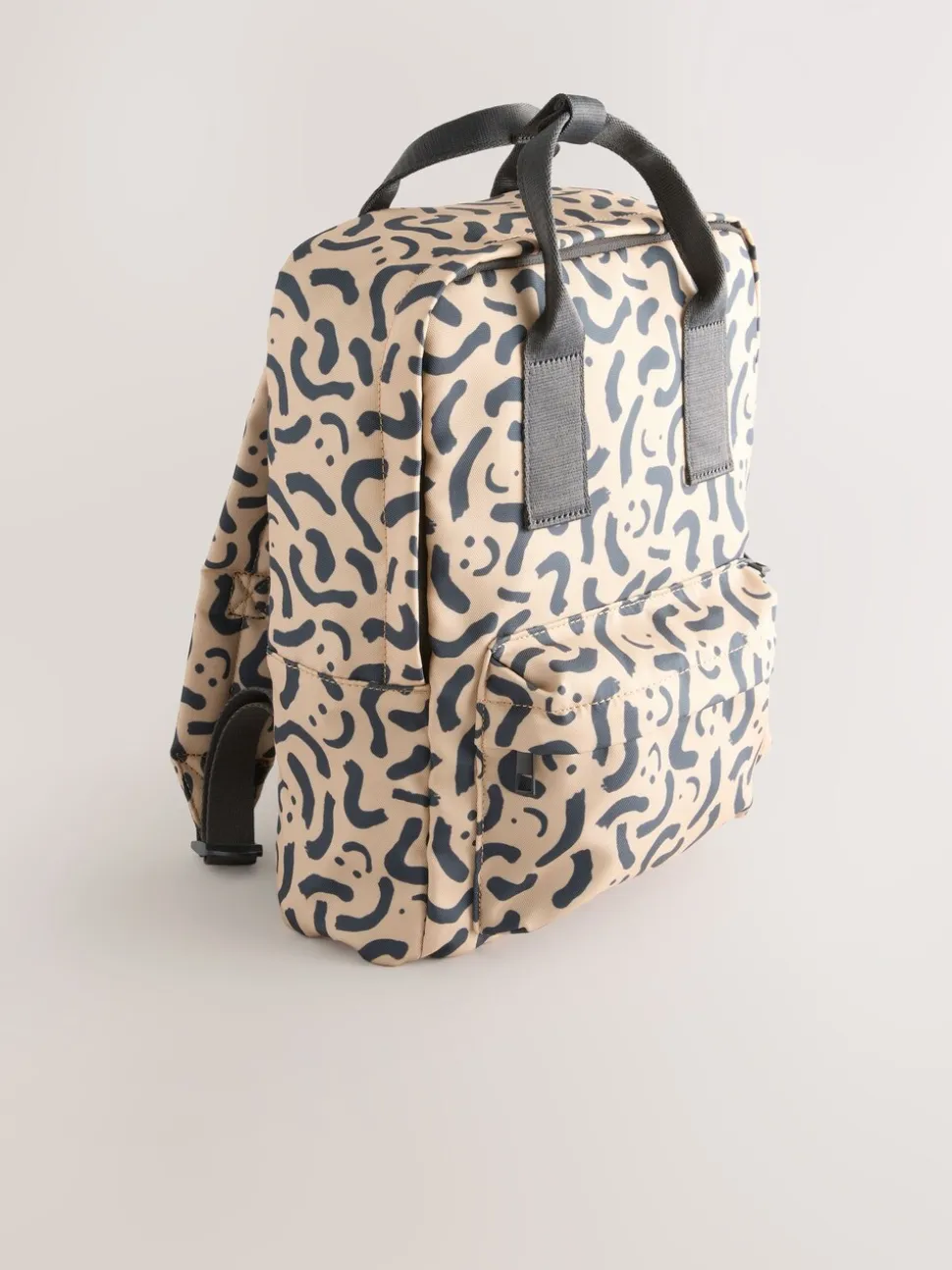 Naturel camouflage met smiley - Rugzak