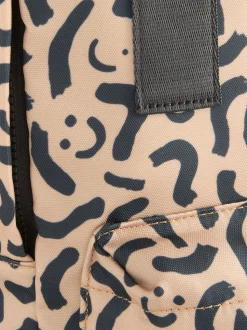 Naturel camouflage met smiley - Rugzak