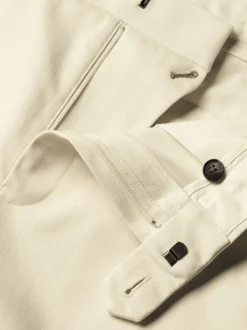 Naturel Cream - Charles Tyrwhitt Classic Fit ultimate chino zonder plooien