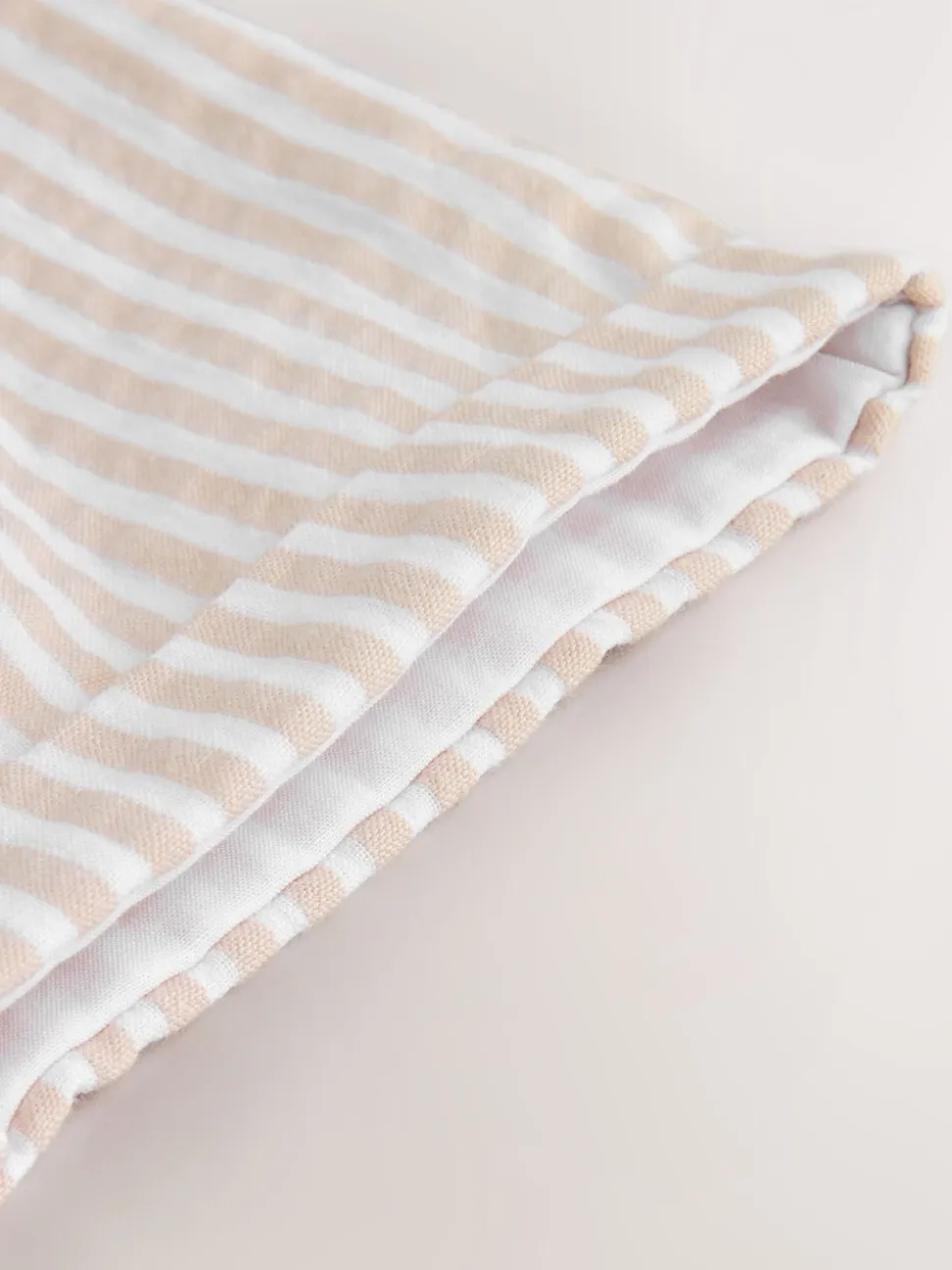 Naturel met strepen - Geweven bretelbroeken en bodysuit babyset (0mnd -2jr)