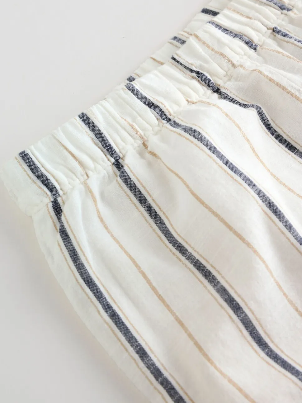 Naturel met strepen - Sweat Top and Trousers Baby Set (0mths-2yrs)