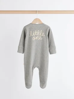 Naturel Milk Club - Set van 3 babyslaapzakjes met tweewegrits van 100% katoen (0 mnd - 2 jr)