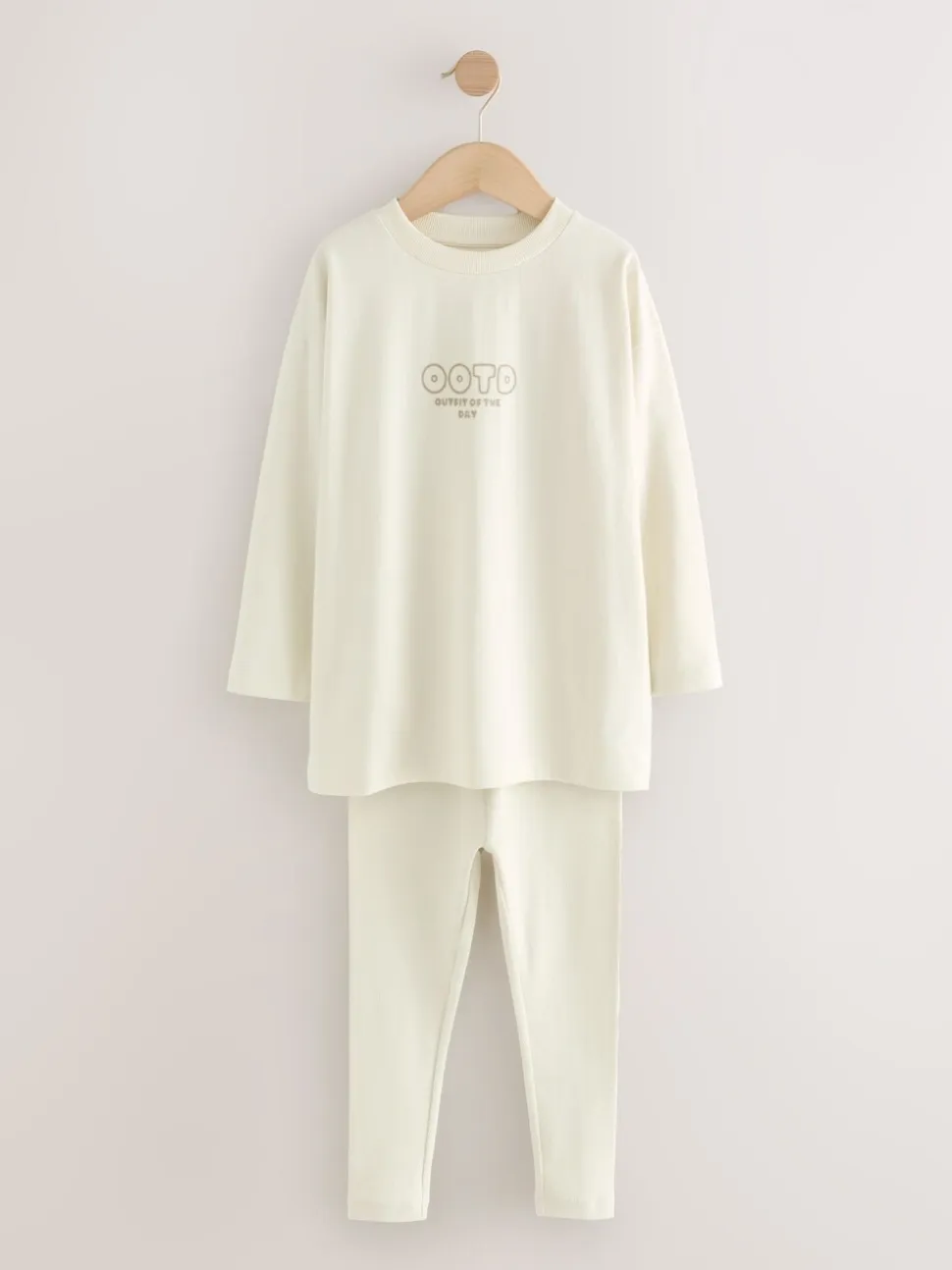 Naturel slogan - Legging pyjama's verpakking van 3 (3 - 16 jr)