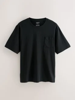 Naturel/zwart geruit - Jersey pyjama met korte mouwen