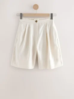 Natuurlijk - 100% linnen bermudashort