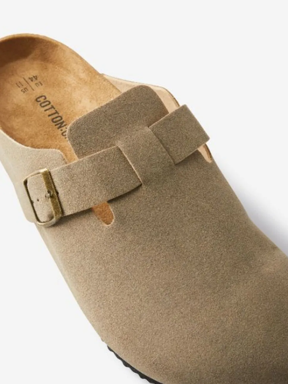 Natuurlijk - Cotton On Closed Toe Buckle Slide Shoes