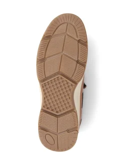 Natuurlijk - Pavers blauwe bootschoenen met instapmodel
