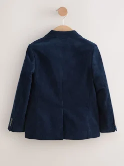 Navy Blue Corduroy - Blazer (3-16yrs)