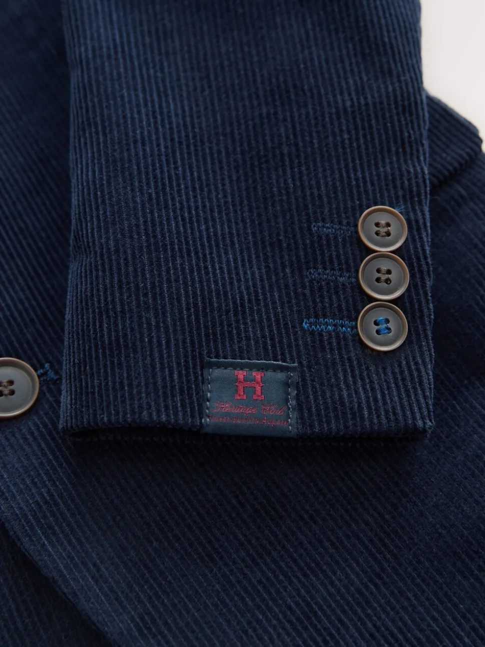 Navy Blue Corduroy - Blazer (3-16yrs)