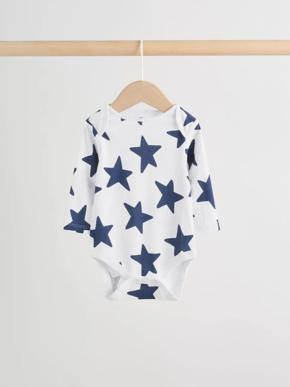 Navy Star - Set van 5 rompertjes met lange mouwen