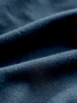 Navy Whippet - Tricot pyjama met korte mouwen