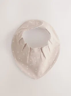 Neutraal - 5 Kwijlslabbetjes voor baby's