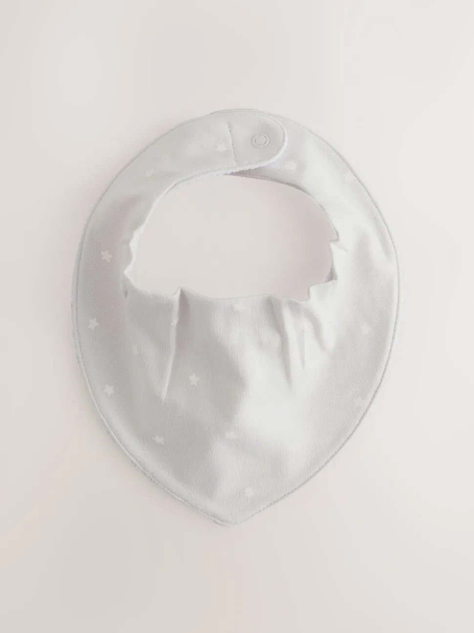 Neutraal - 5 Kwijlslabbetjes voor baby's