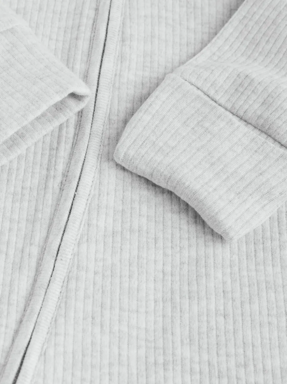 Neutraal - 5 Verpakking van babypyjama's met tweewegrits en voetjes (0-2jr)