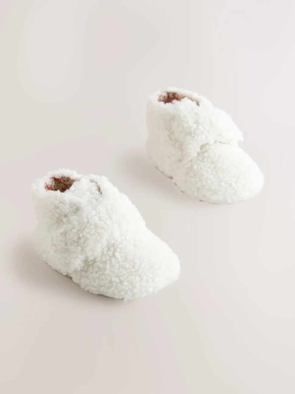 Neutraal - Baby Cosy Boots met Klittenbandsluiting (0-18maanden)