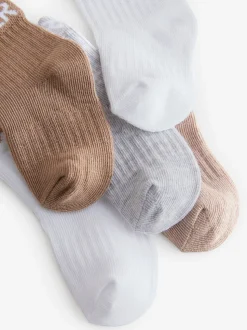 Neutraal - Baker by Ted Baker babysokken verpakking van 5