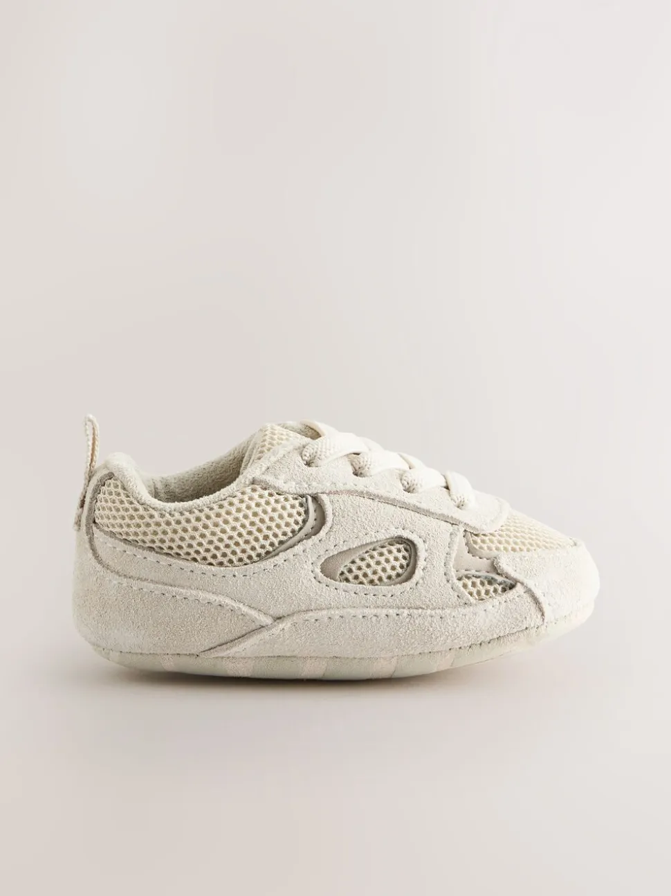 Neutraal - Elastische instapsneakers voor baby's (0-2maanden)