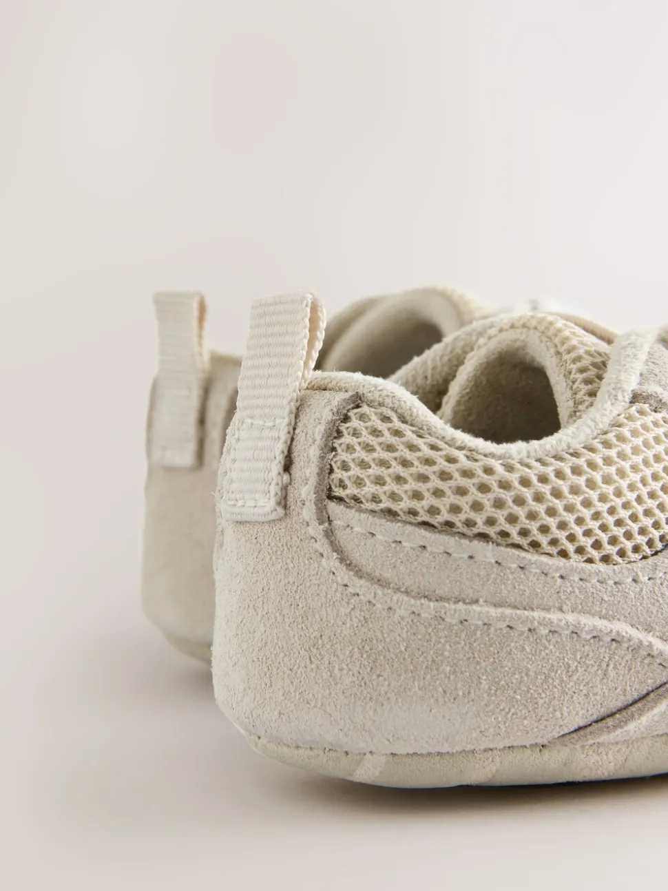 Neutraal - Elastische instapsneakers voor baby's (0-2maanden)