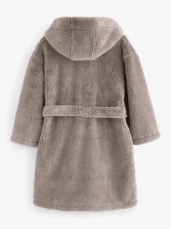 Neutraal - Fleece badjas (1,5-16jr)