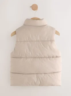 Neutraal - Gewatteerde gilet (3 mnd- 10 jr)
