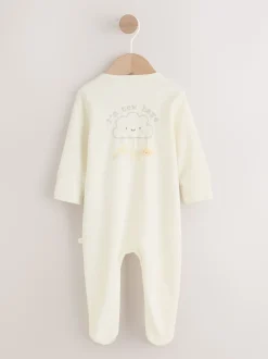 Neutraal - Im New Here Sleepsuit And Hat Set (0-9mths)