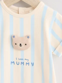 Neutraal - Jersey babyrompertje