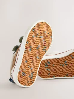 Neutraal - Klittenbandsluiting Skate Trainers