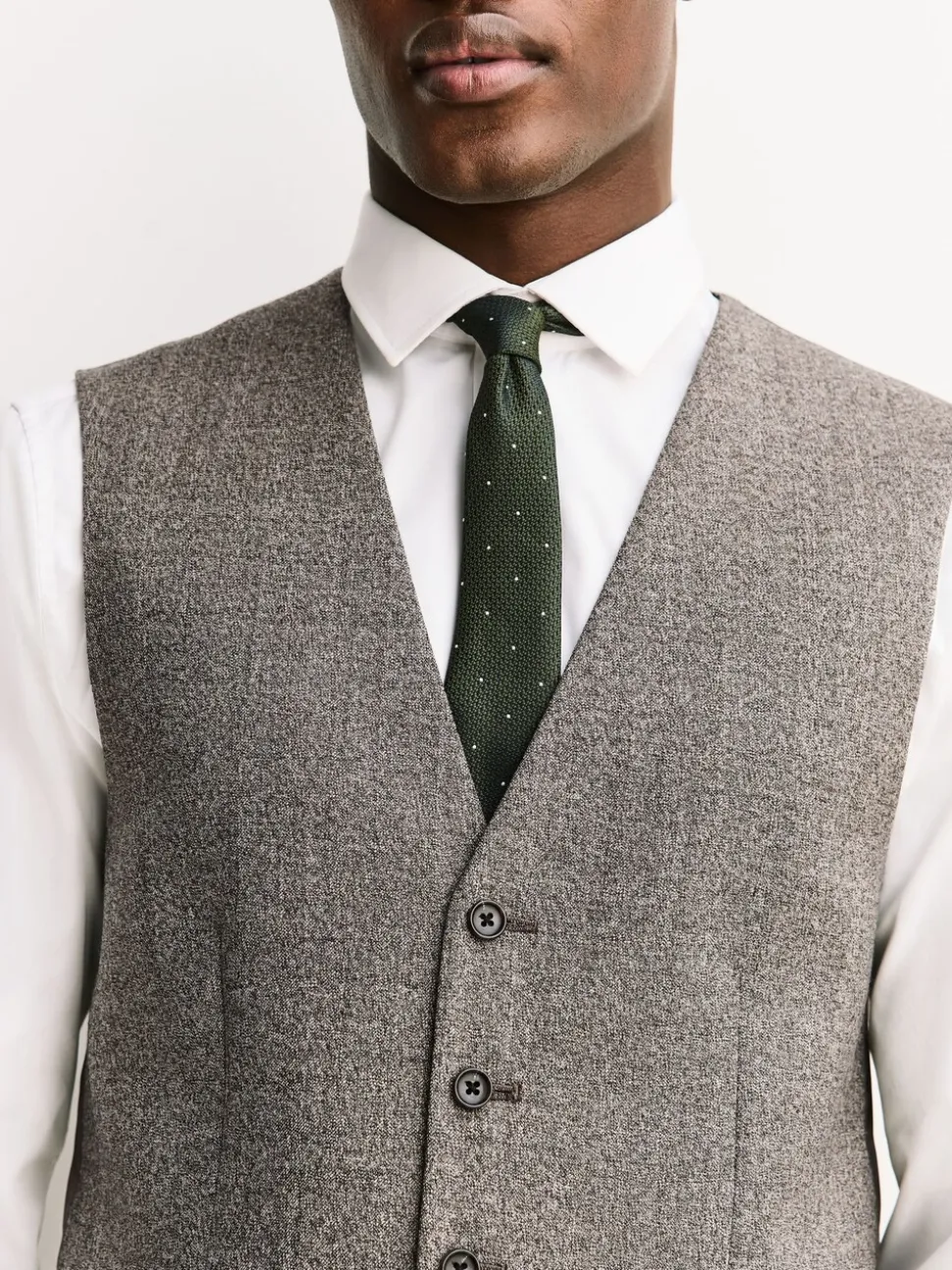 Neutraal - Merino Wool Blend Suit Waistcoat
