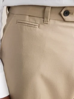 Neutraal - Normale Pasvorm - Signature - 100% Wollen broek met Motion Flex-tailleband
