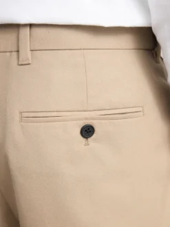 Neutraal - Normale Pasvorm - Signature - 100% Wollen broek met Motion Flex-tailleband