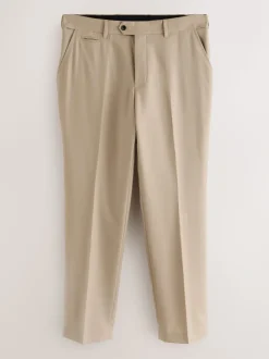 Neutraal - Normale Pasvorm - Signature - 100% Wollen broek met Motion Flex-tailleband