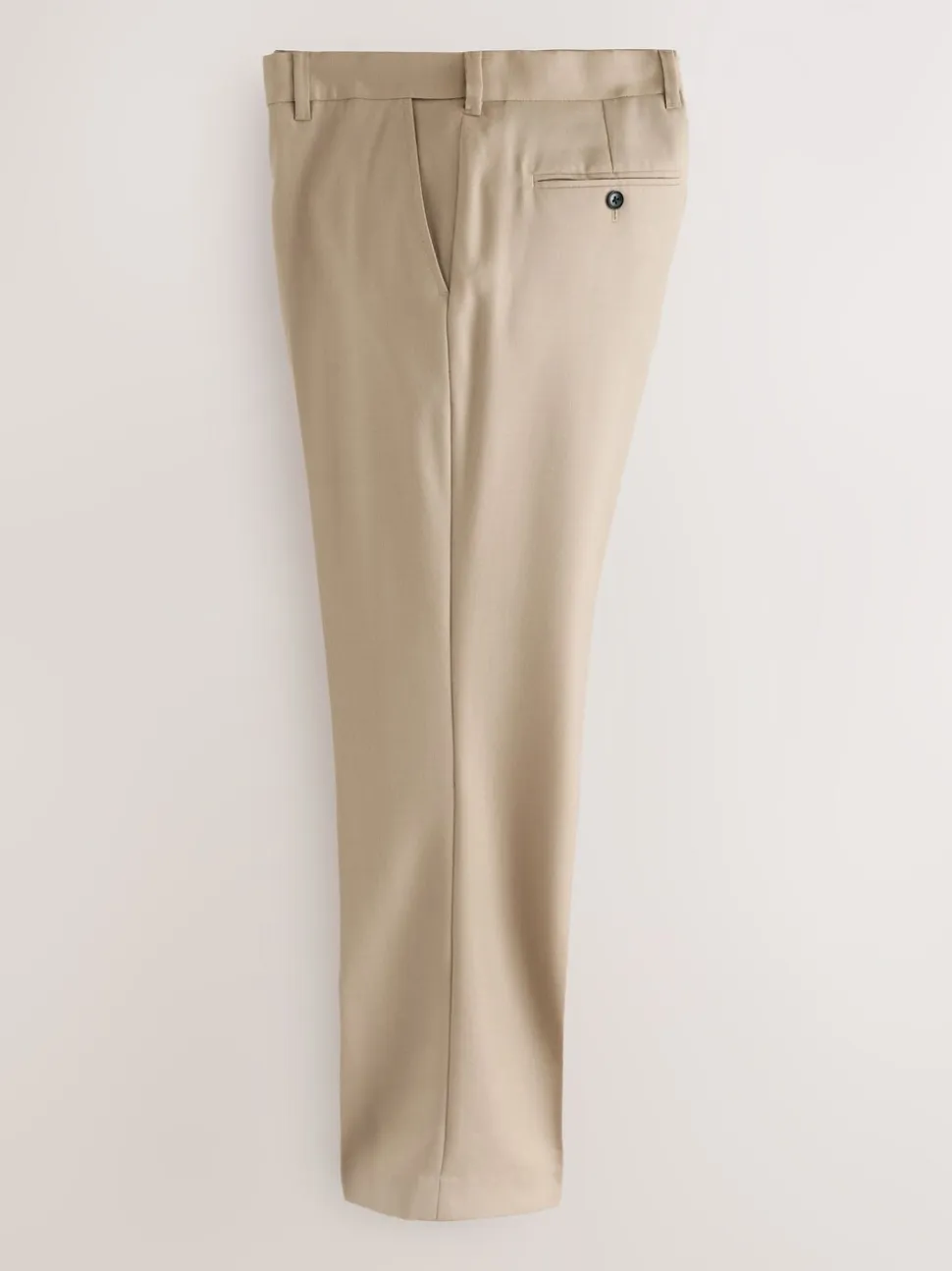 Neutraal - Normale Pasvorm - Signature - 100% Wollen broek met Motion Flex-tailleband