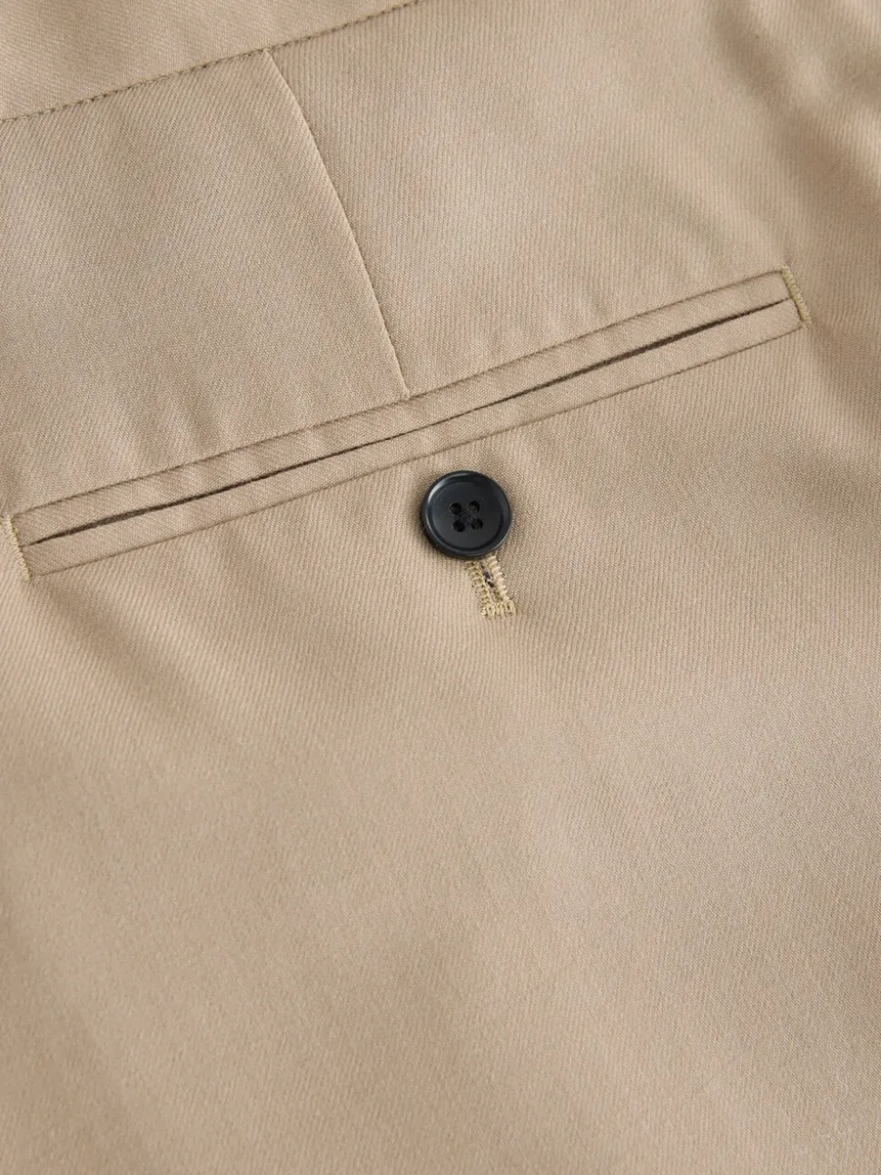 Neutraal - Normale Pasvorm - Signature - 100% Wollen broek met Motion Flex-tailleband