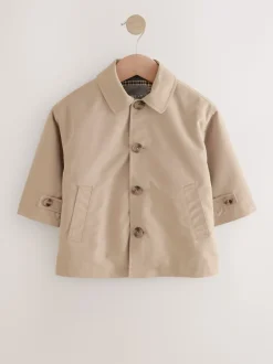 Neutraal - Regenbestendige trenchcoat (3 mnd - 7 jr)