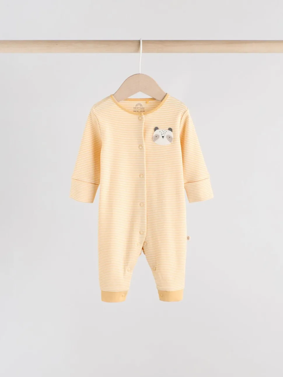Neutraal - Set van 3 baby pyjama's zonder voetjes met figuurtjes (0mnd-3jr)