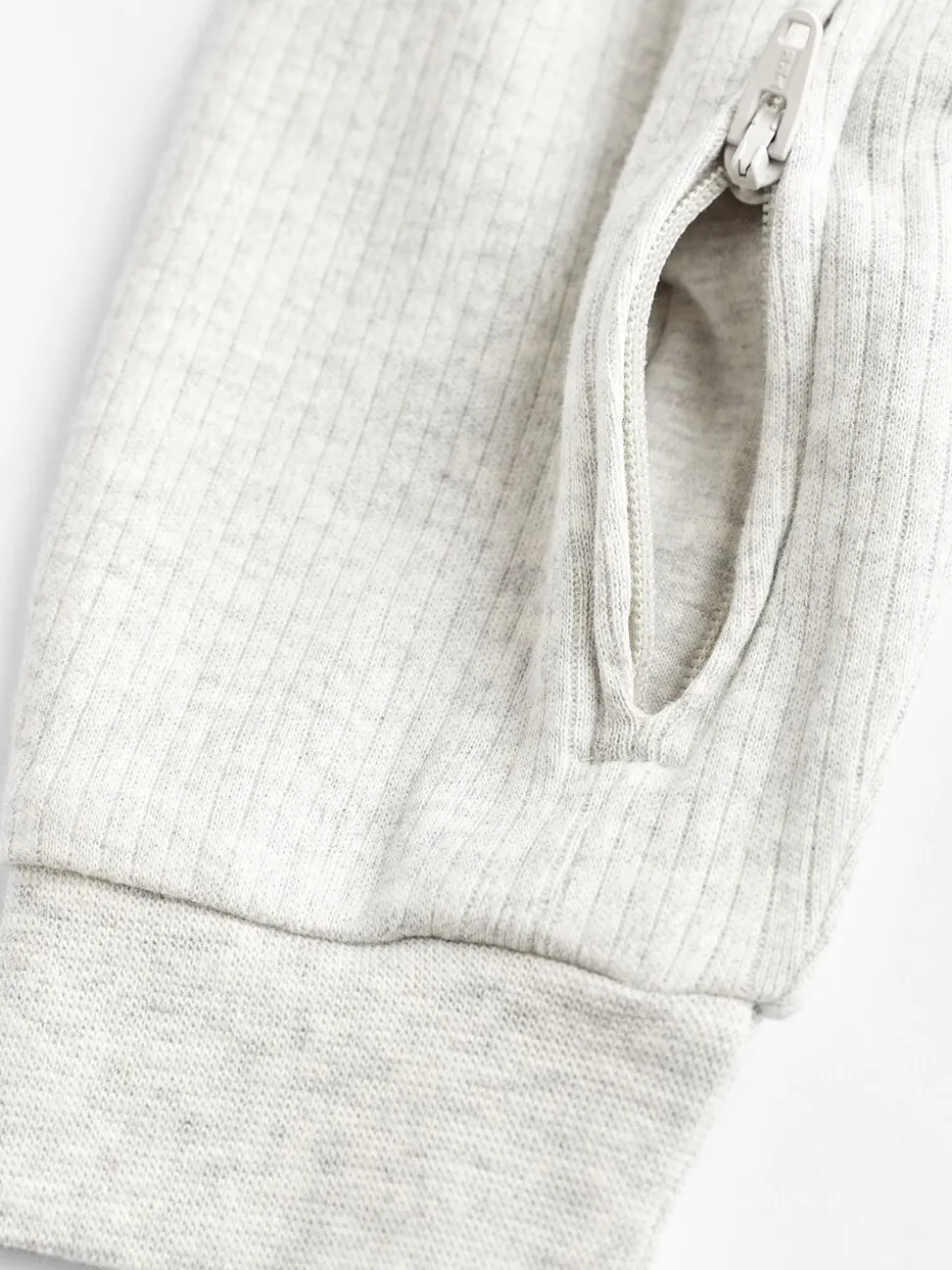 Neutraal - Set van 3 voetloze babypyjama's met 2-weg rits van 100% katoen (0 mnd - 3 jr)