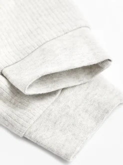 Neutraal - Set van 3 voetloze babypyjama's met 2-weg rits van 100% katoen (0 mnd - 3 jr)
