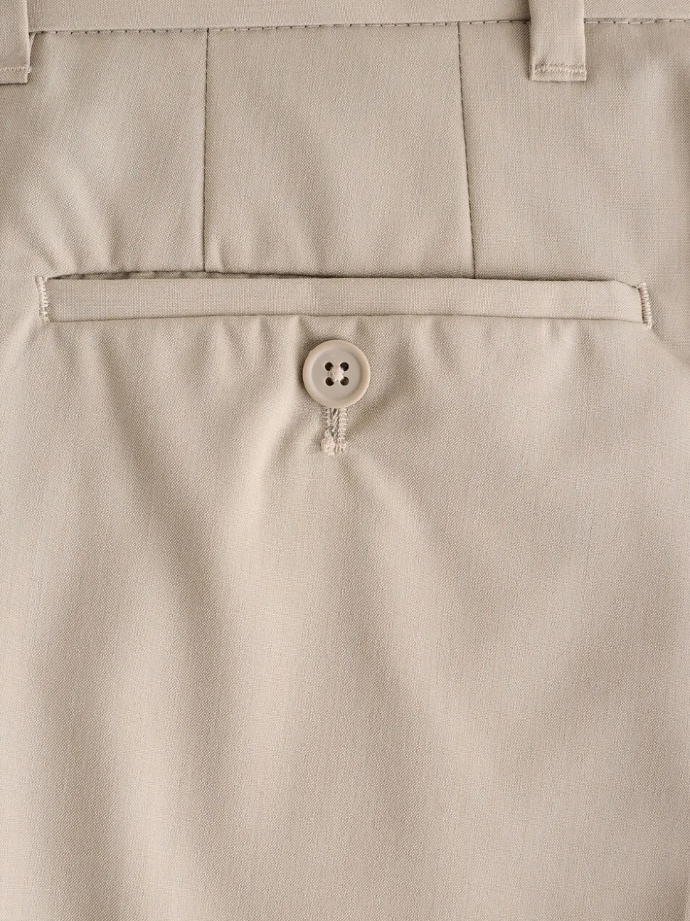 Neutraal - Slim Fit - Chique stretchy broek