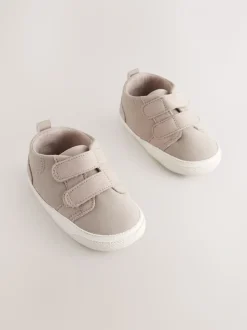 Neutraal - Touch Fastening Baby Trainers (0-2mths)