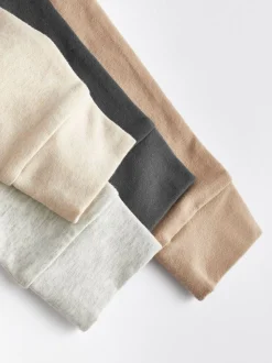 Neutraal - Verpakking van 4 babyleggings (0 mnd -2 jr)