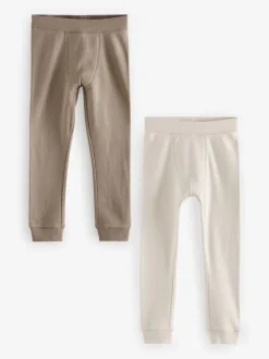 Neutraal - Verpakking van 2 thermische leggings (2-16 jr)