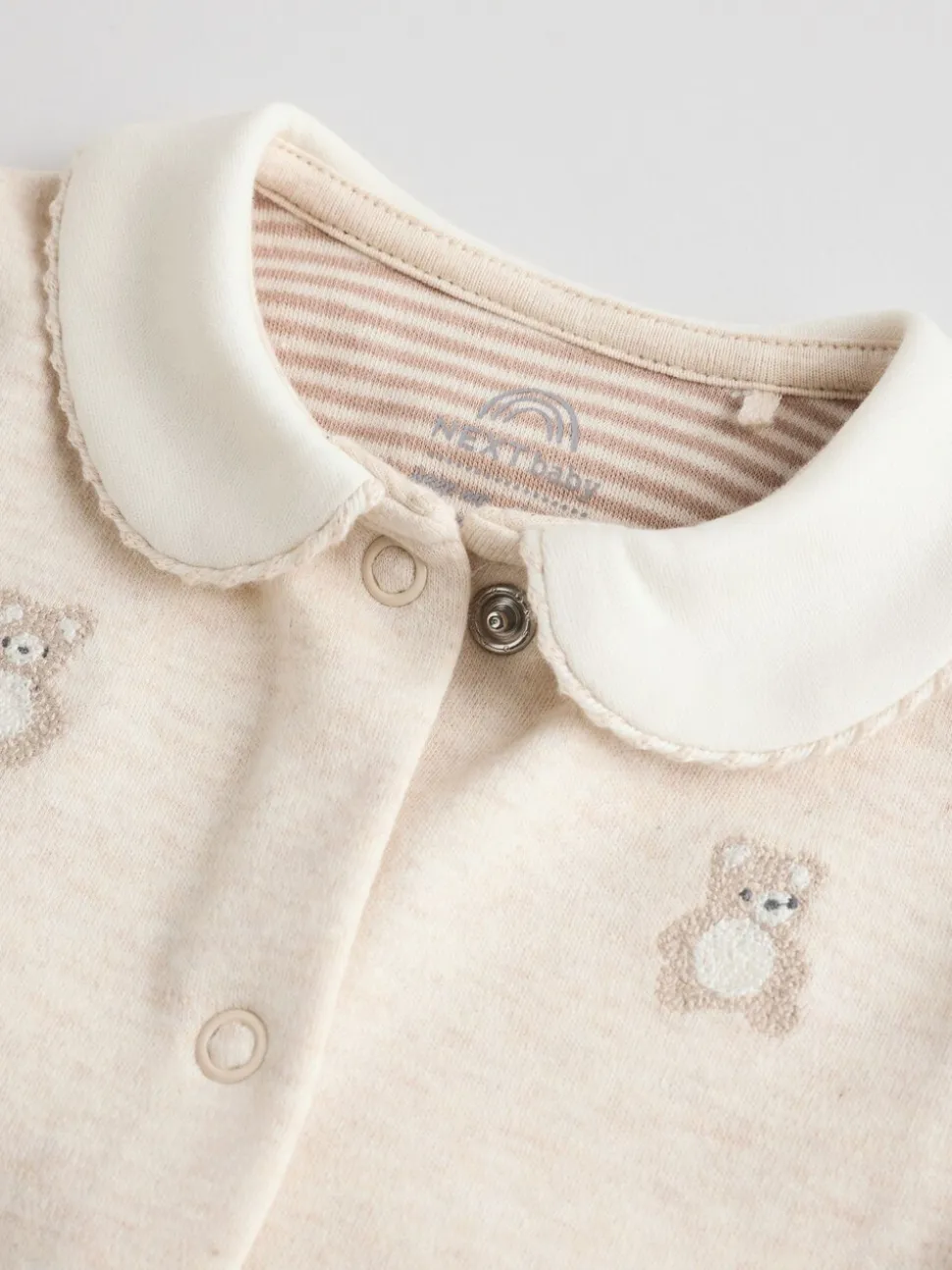 Neutraal - Verpakking van 3 babypyjama's (0-2jr)