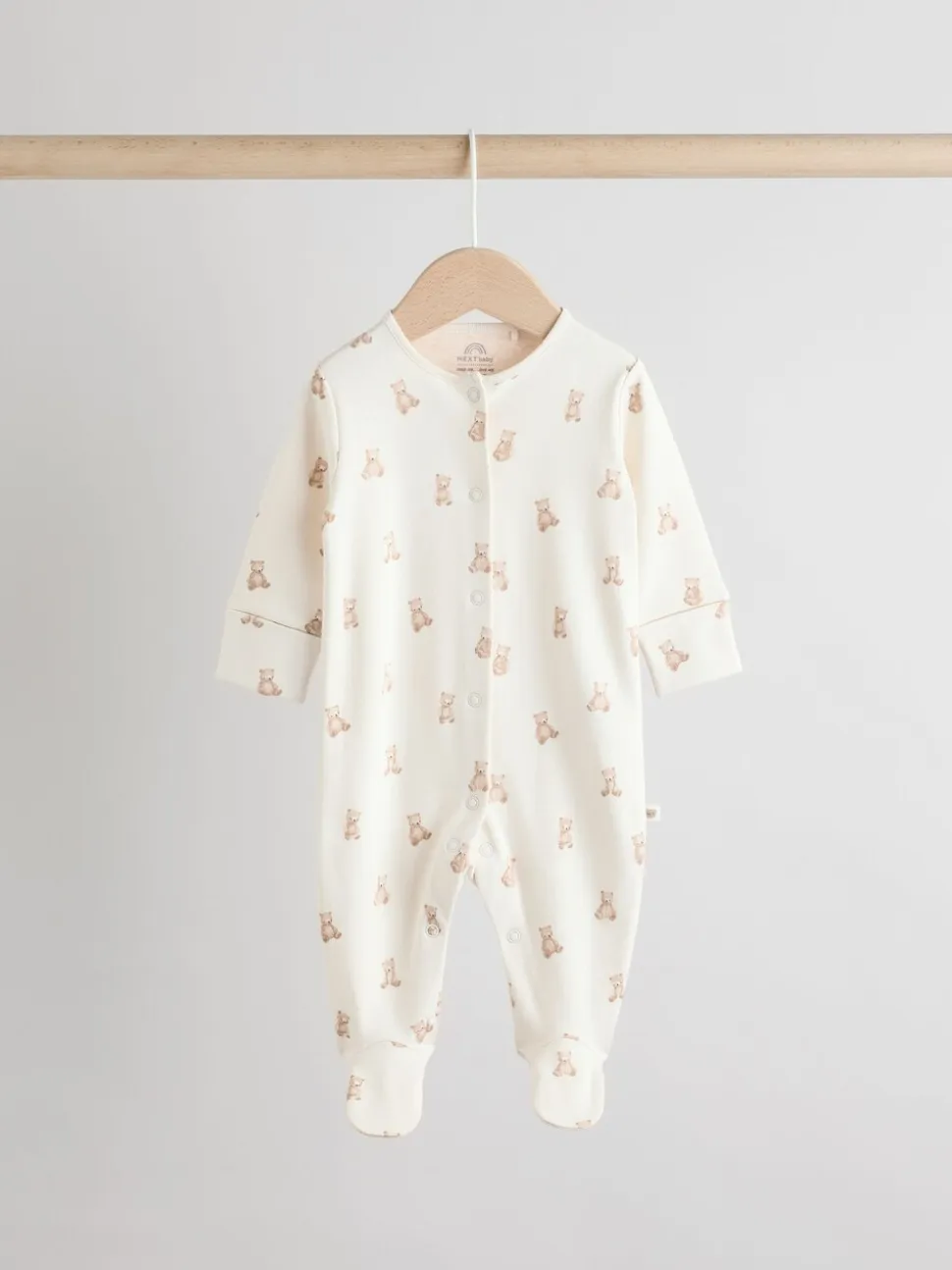 Neutraal - Verpakking van 3 babypyjama's (0-2jr)