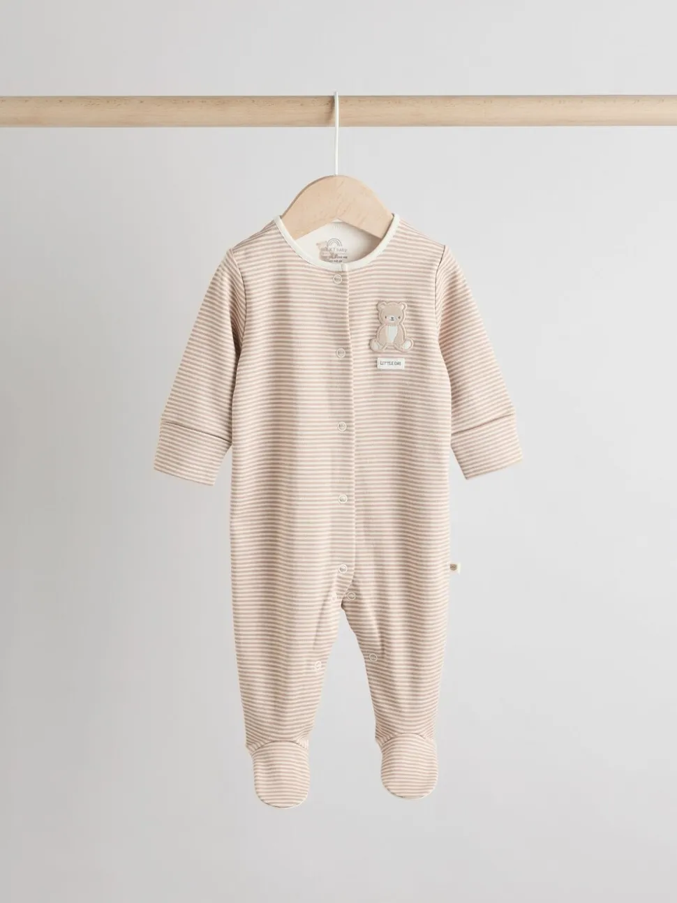Neutraal - Verpakking van 3 babypyjama's (0-2jr)