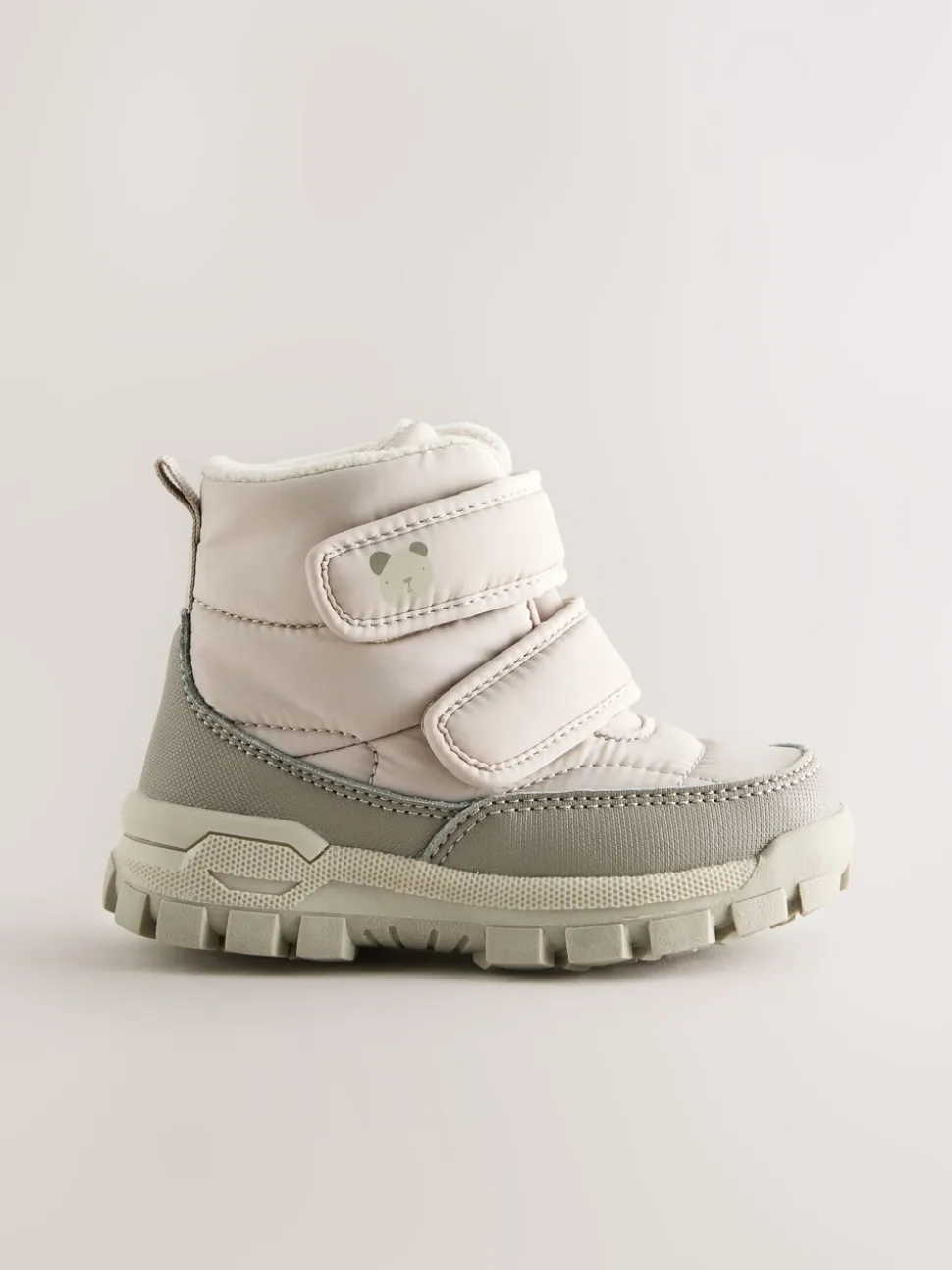 Neutraal - Waterdichte gewatteerde Boots met Klittenbandsluiting