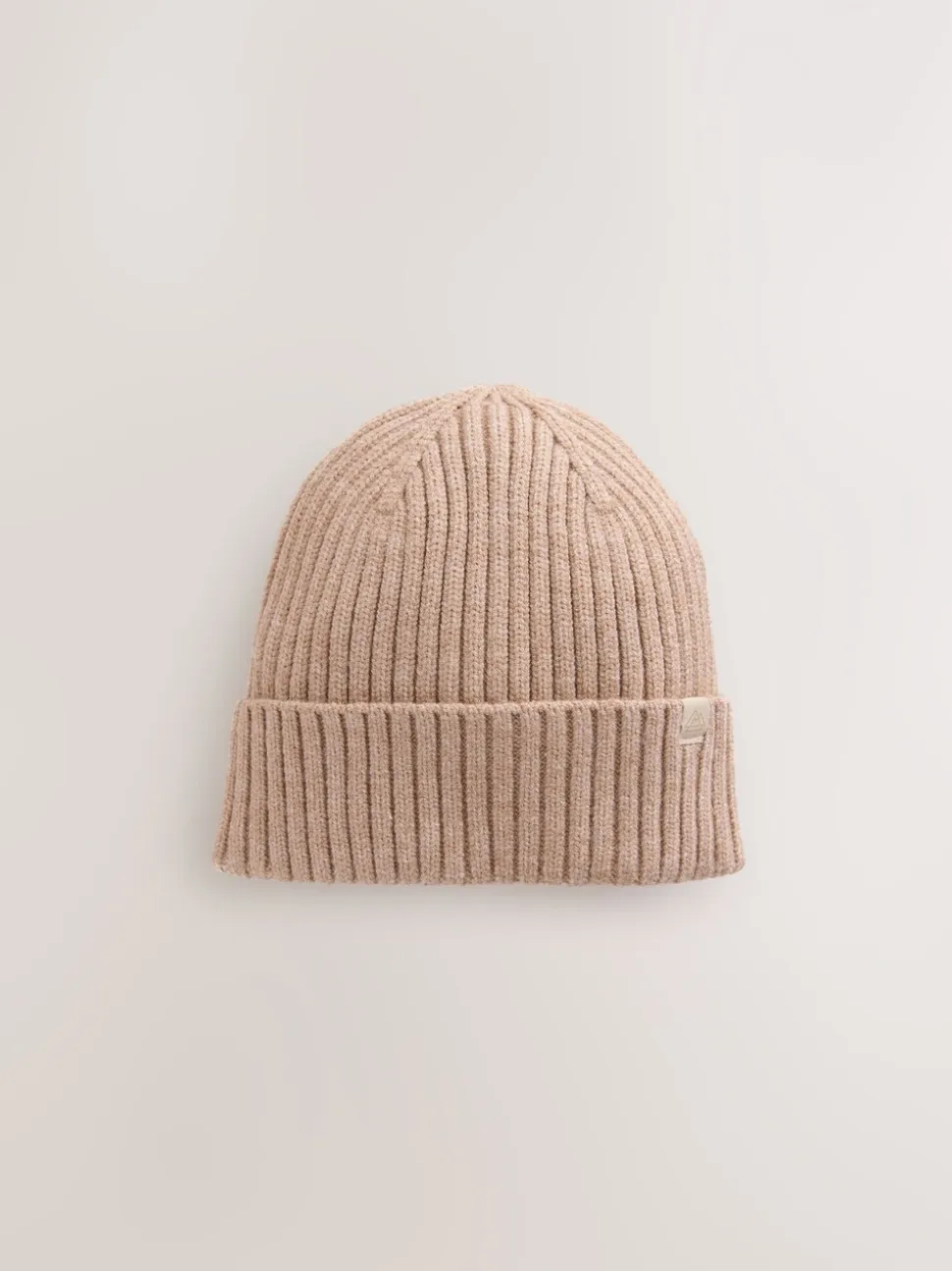 Neutraal beige - Gebreide beanie-muts (1-16jr)