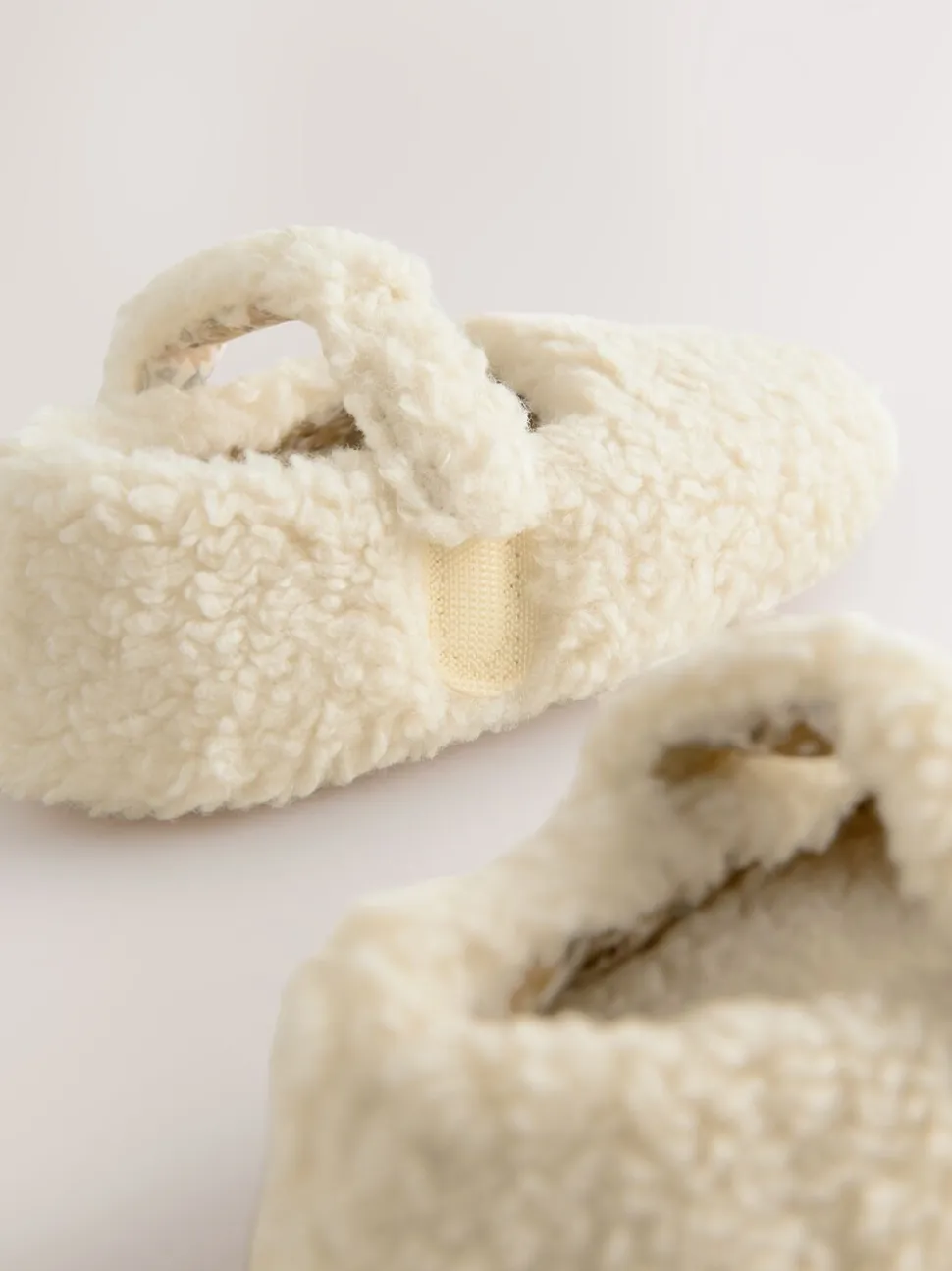 Neutraal borg - Mary Jane pantoffels