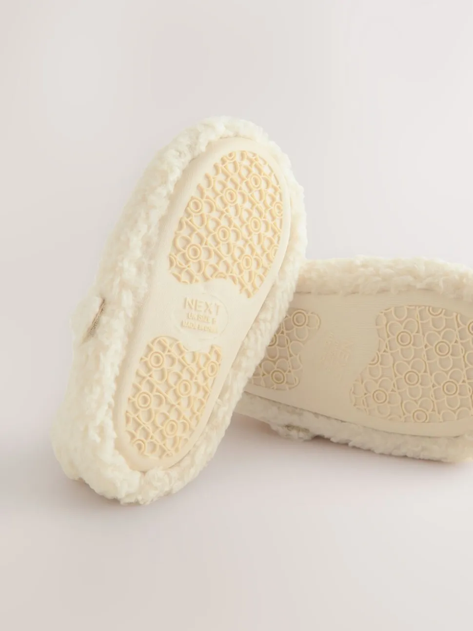 Neutraal borg - Mary Jane pantoffels